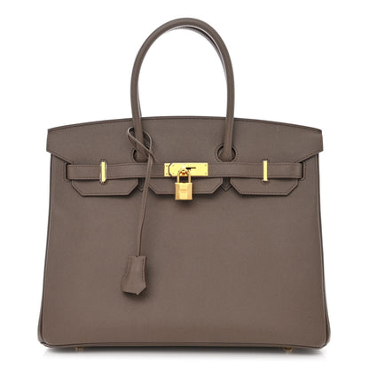 Hermes Epsom Birkin 35 Etain 1 of 13