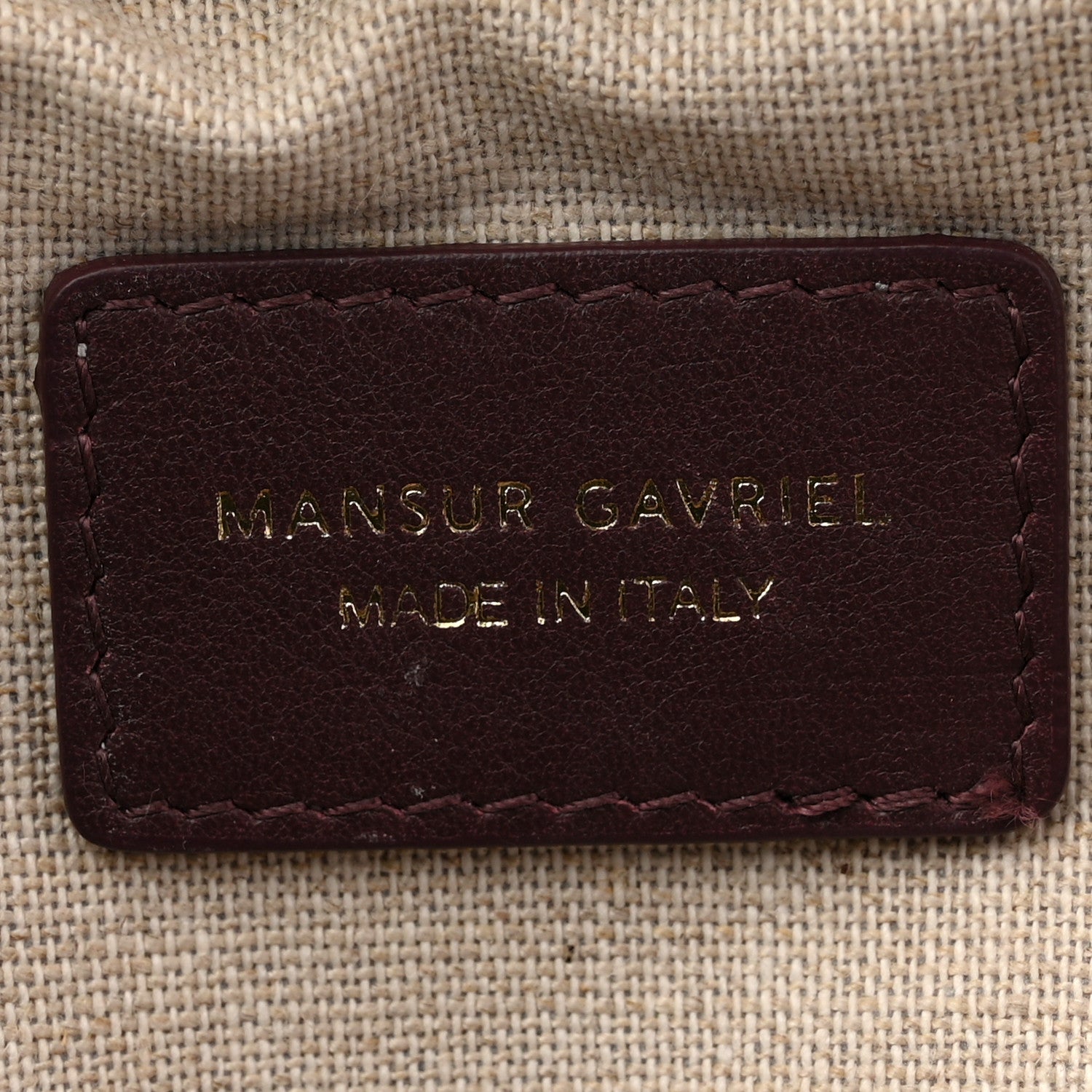 Mansur Gavriel Soft Calfskin Moon Sling Bag Plum 6 of 11