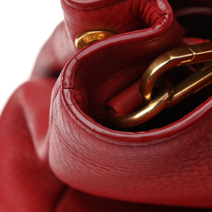 Prada Vitello Daino Tote Rosso 12 of 19
