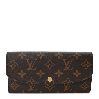 Louis Vuitton Monogram Emilie Wallet Fuchsia 1 of 7
