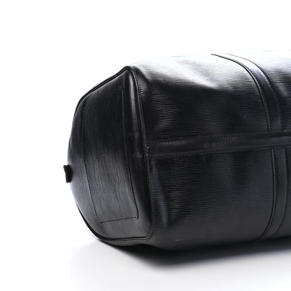 Louis Vuitton Epi Keepall 50 Black 7 of 8
