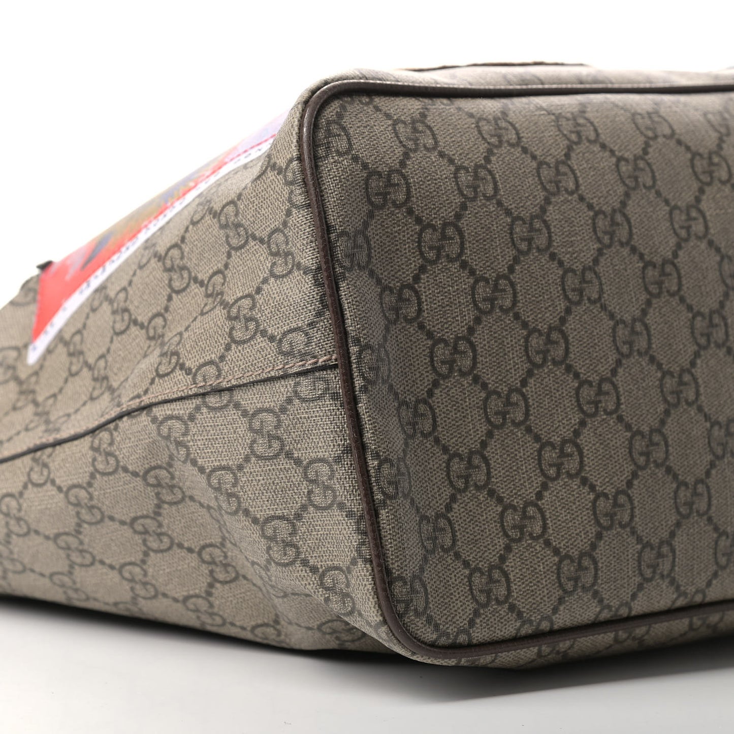 Soft GG Supreme Monogram Courrier Medium Crossbody Tote Beige New Acero