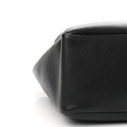 Prada Vitello Daino Soft Large Dynamique Tote Black 5 of 11