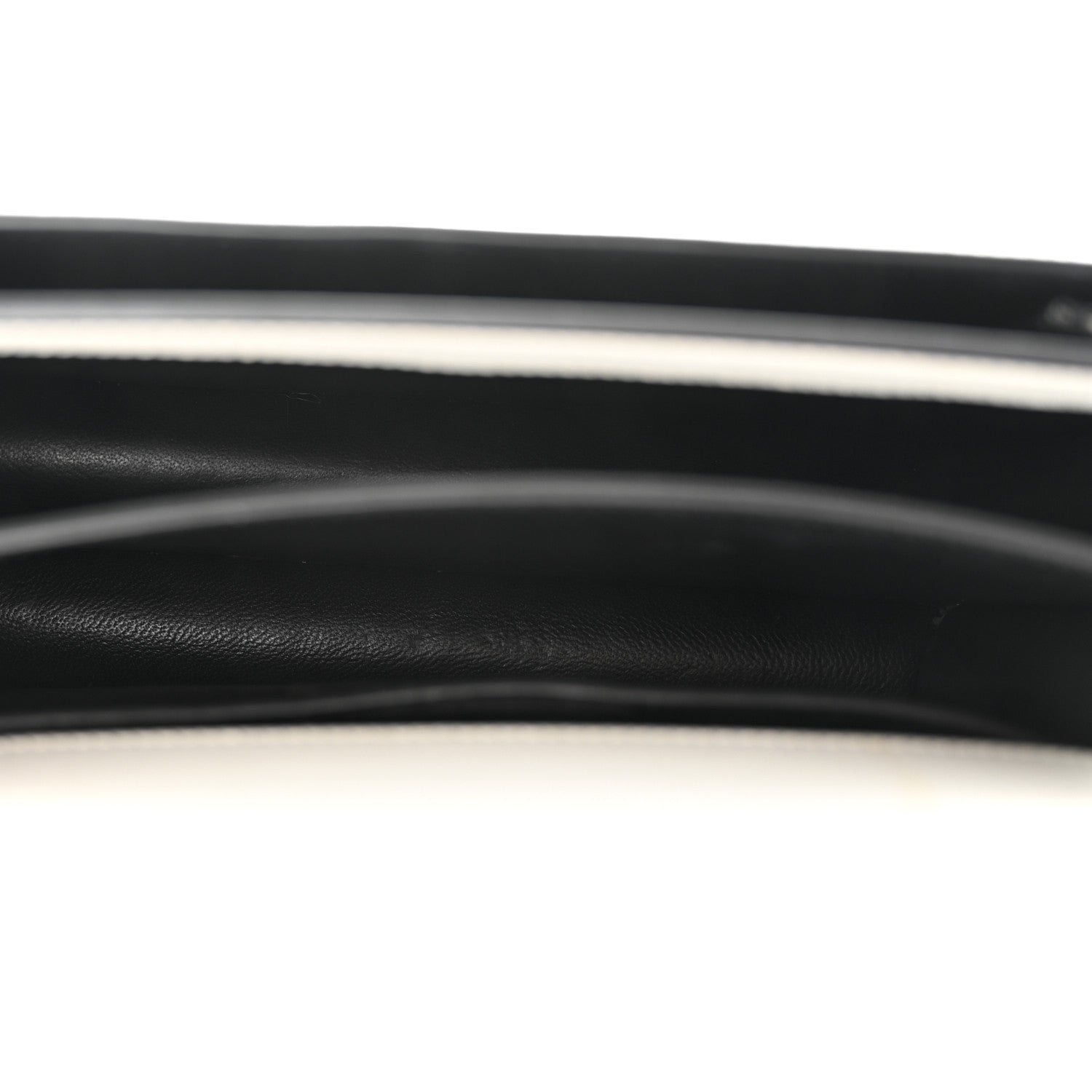 Saint Laurent Calfskin Bi-Color Medium Monogram Sunset Black Pearl White 5 of 13