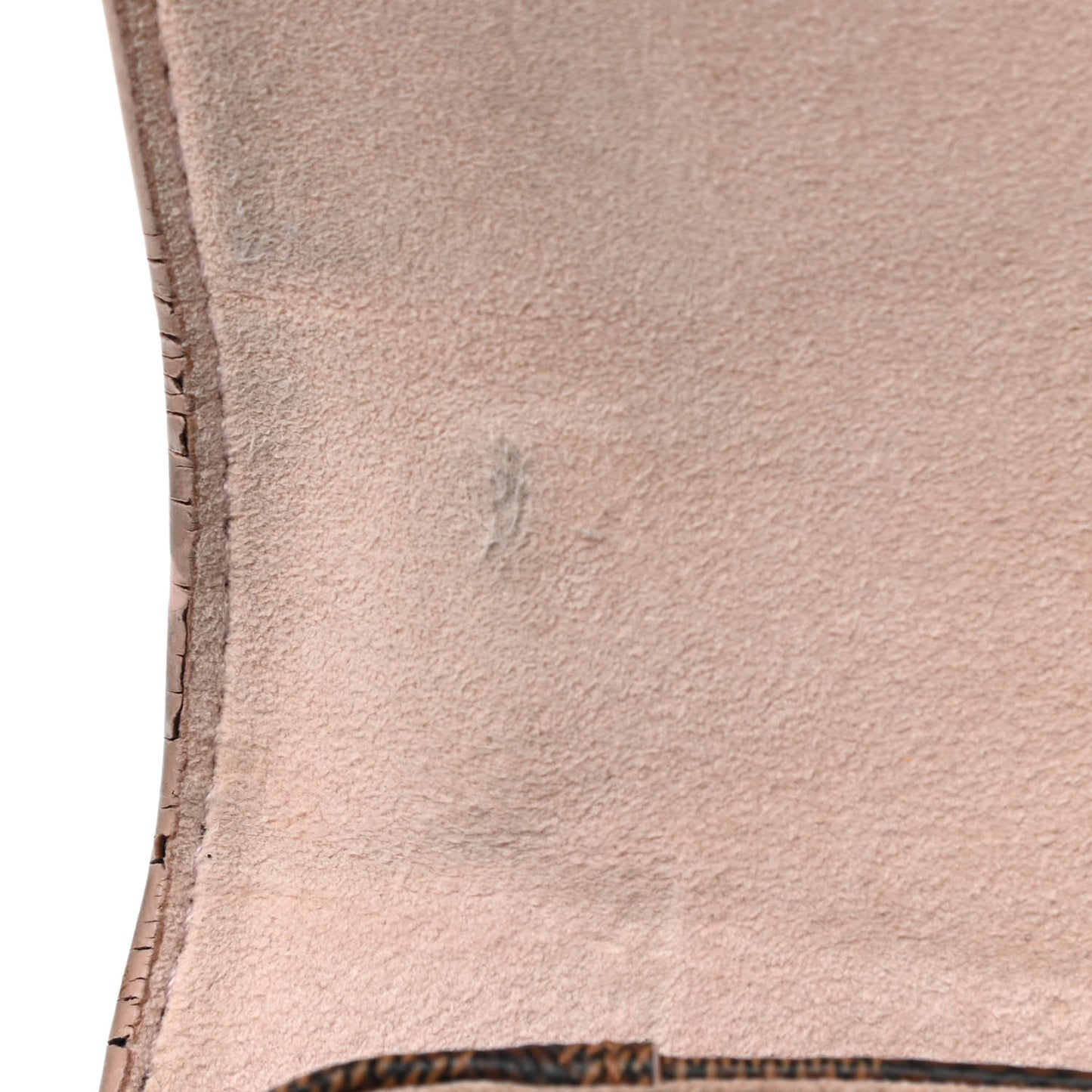 Damier Ebene Caissa Clutch Rose Ballerine