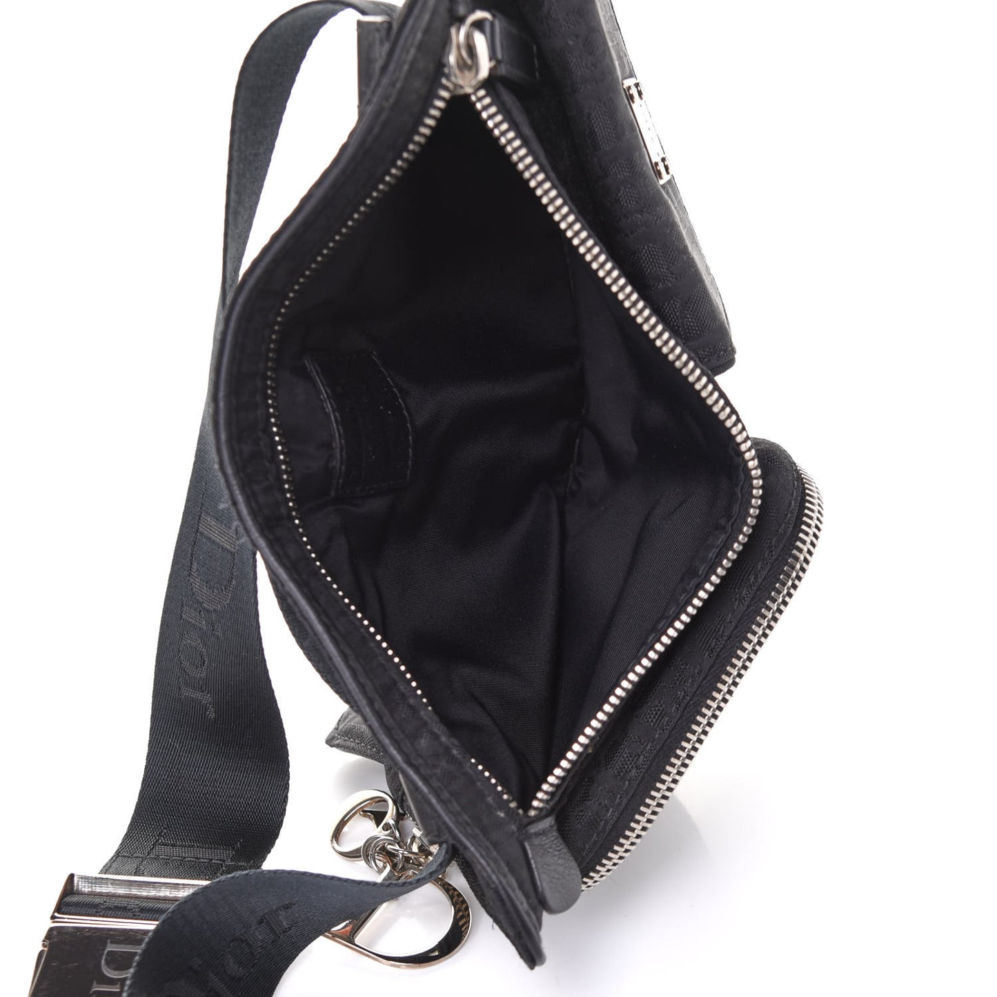 Monogram Street Chic Belt Bag Black