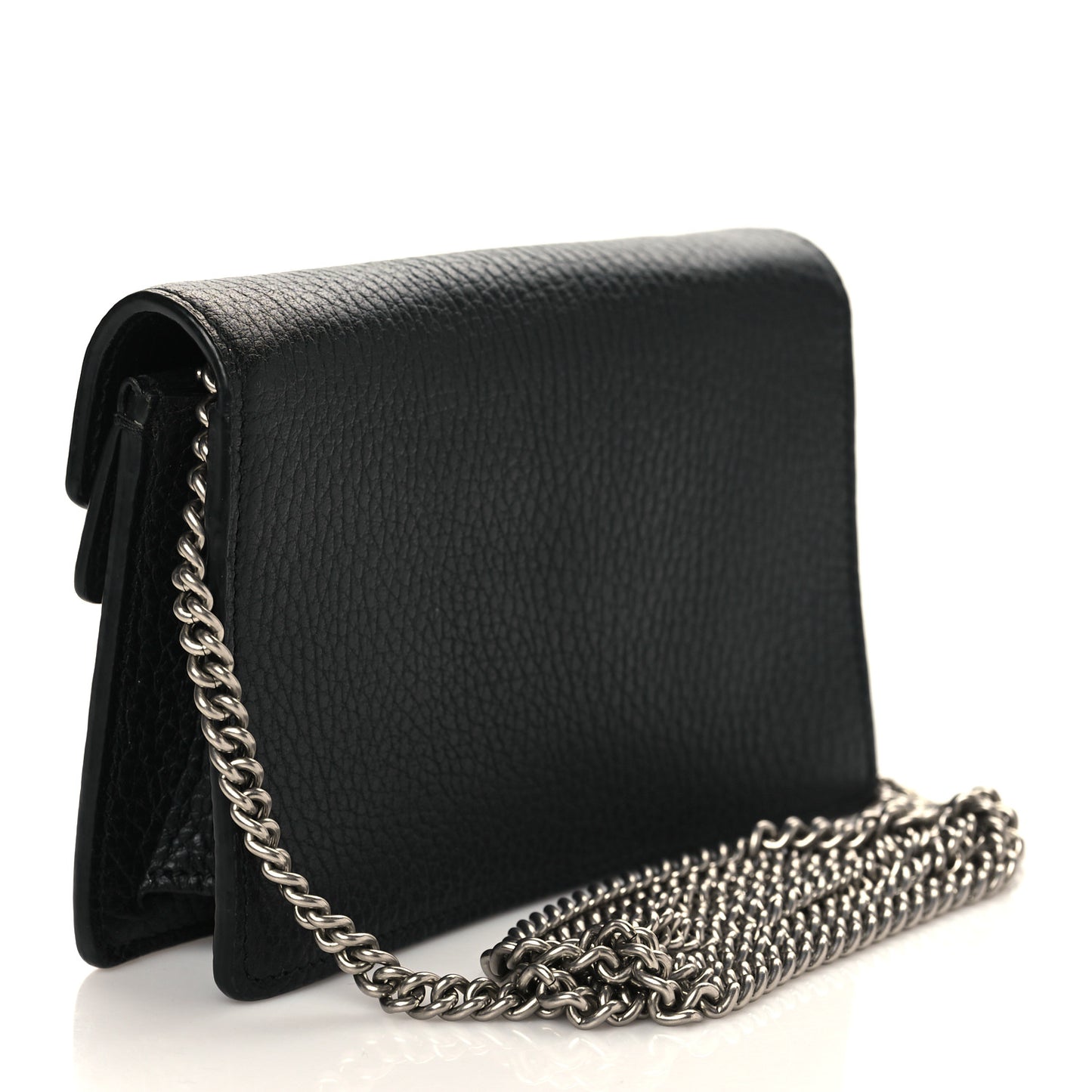 Calfskin Super Mini Dionysus Shoulder Bag Black