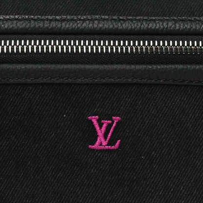 Louis Vuitton Denim Blason Monogram Bosphore Wearable Wallet Gradient Orange 6 of 8