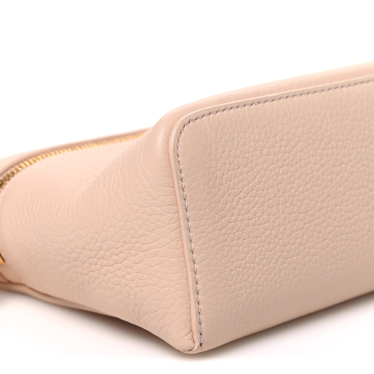 Loro Piana Grained Calfskin Extra Pocket L19 Creamed Honey 8 of 9