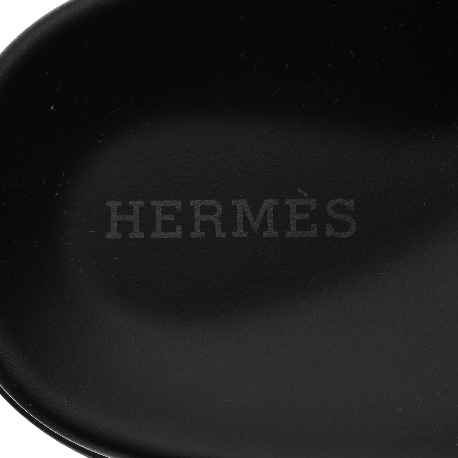 Hermes Calfskin Womens Chypre Sandals 38 Black 7 of 8