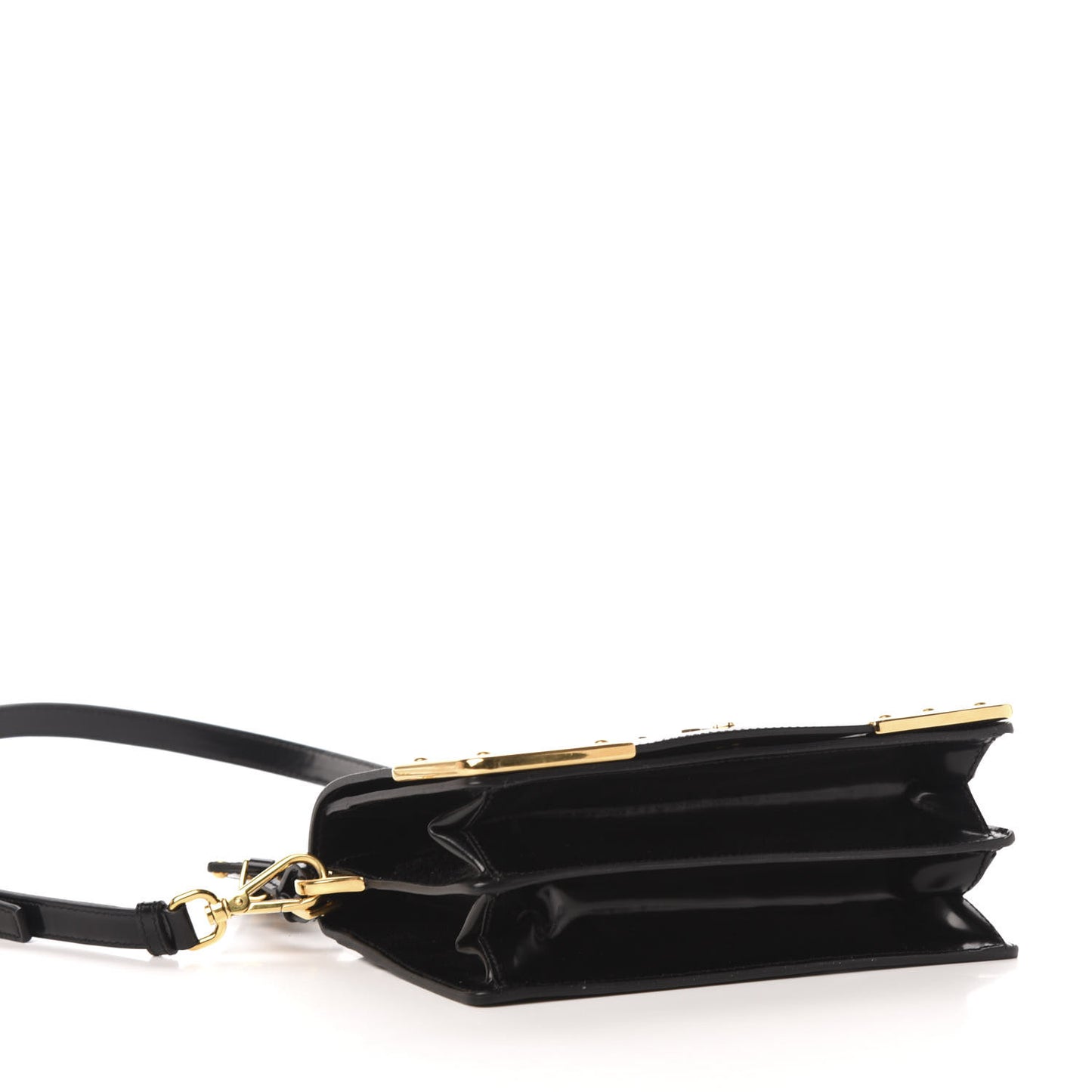 Spazzolato Neiman Marcus Shoulder Bag Black