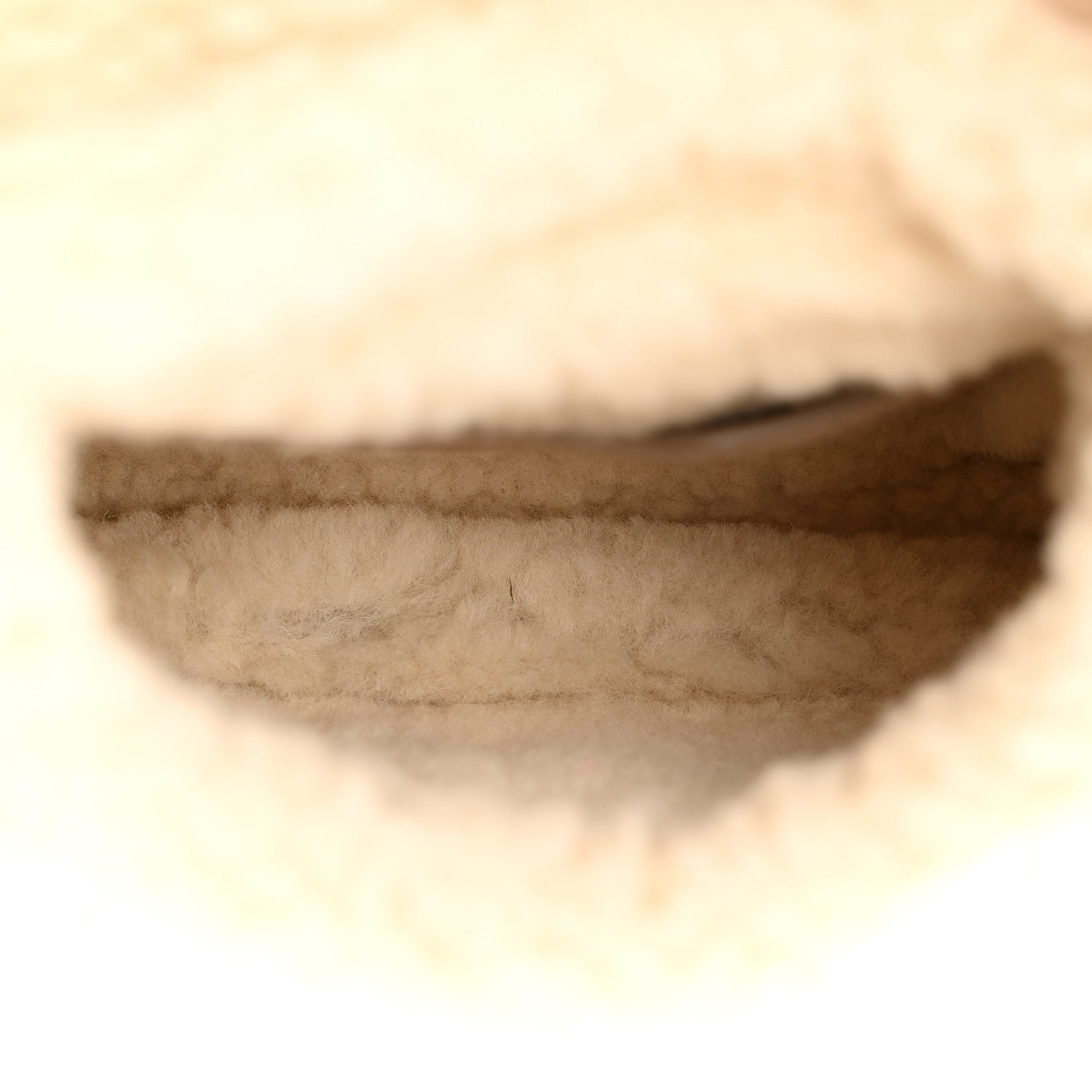 Christian Dior Suede Shearling Small Bobby Flap Beige 5 of 11