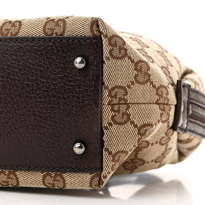 Gucci Monogram Small Boston Dark Brown 10 of 13