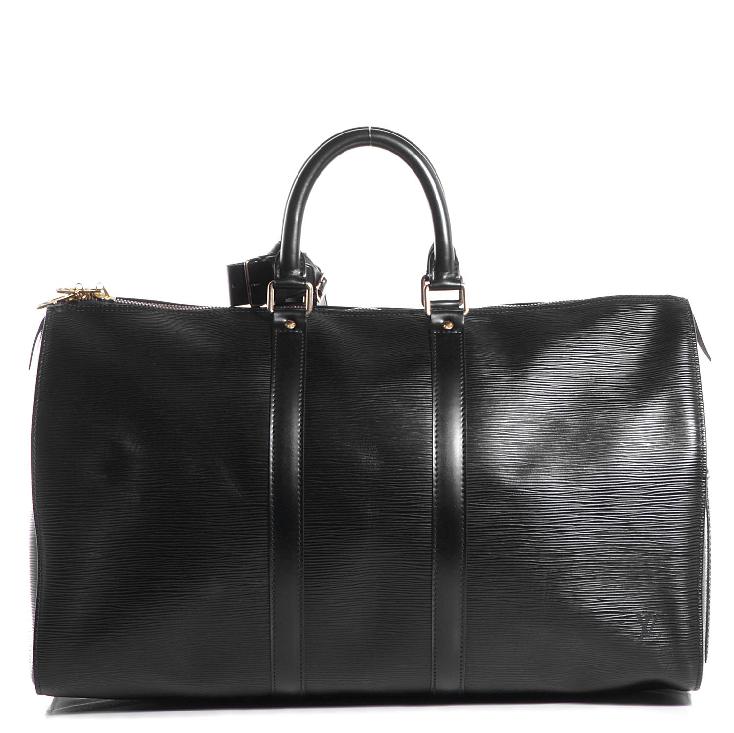 Louis Vuitton Epi Keepall 45 Black 1 of 7