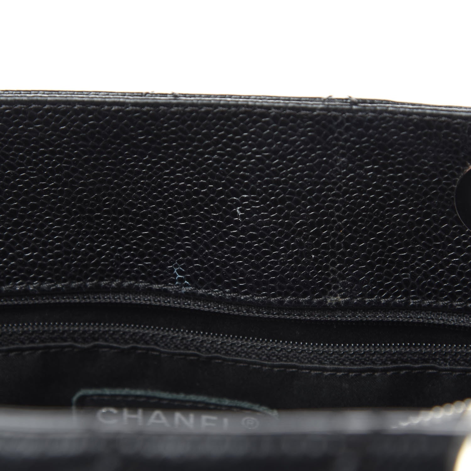 Chanel Caviar Quilted Grand Shopping Tote GST Black 8 of 17