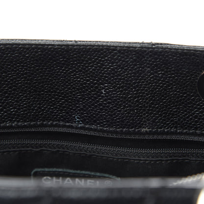 Chanel Caviar Quilted Grand Shopping Tote GST Black 8 of 17