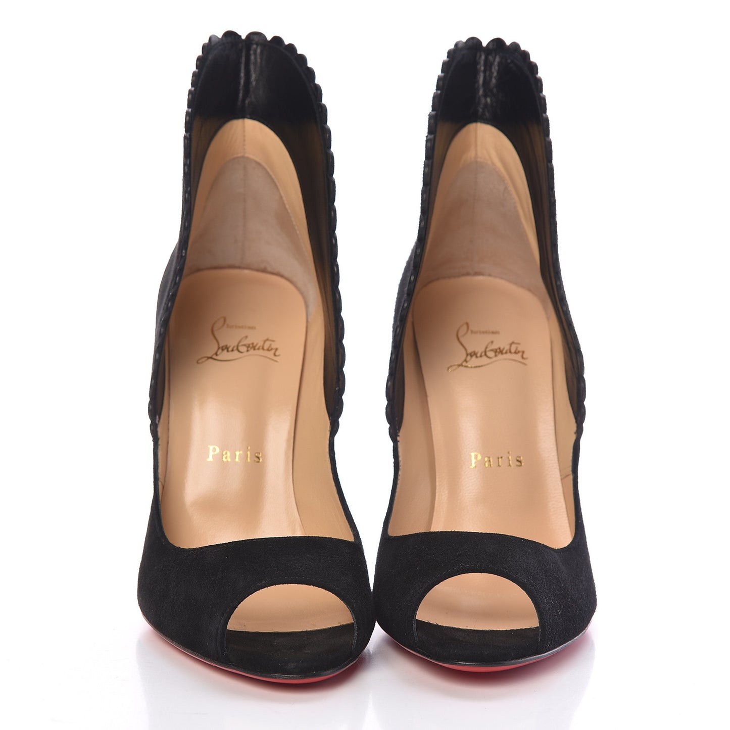 Veau Velours Pijonina 100 Booties 37.5 Black