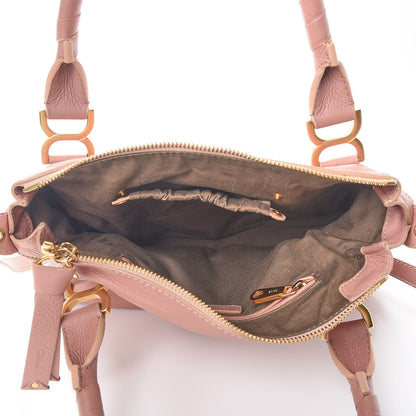 Chloe Calfskin Medium Marcie Satchel Anemone Pink 5 of 13
