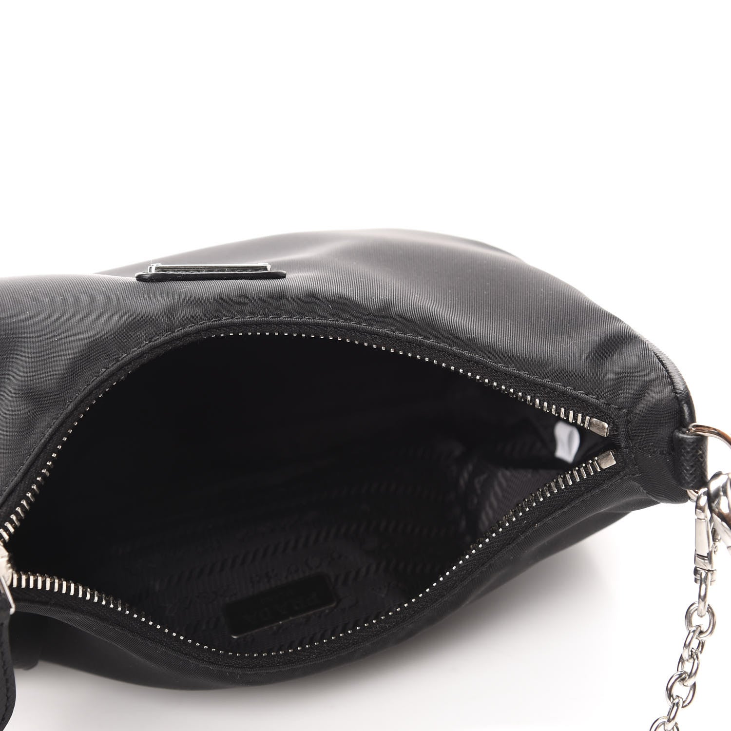 Prada Nylon Re-Edition 2005 Shoulder Bag Black 5 of 11