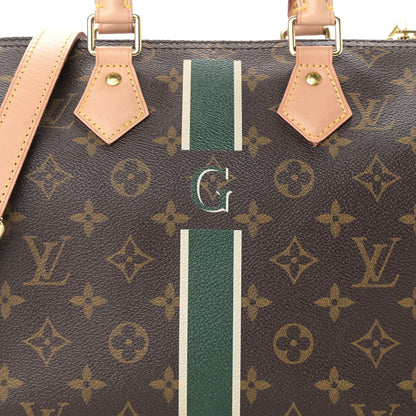 Louis Vuitton Monogram My LV Heritage Speedy Bandouliere 25 Vert Anglais White 8 of 11