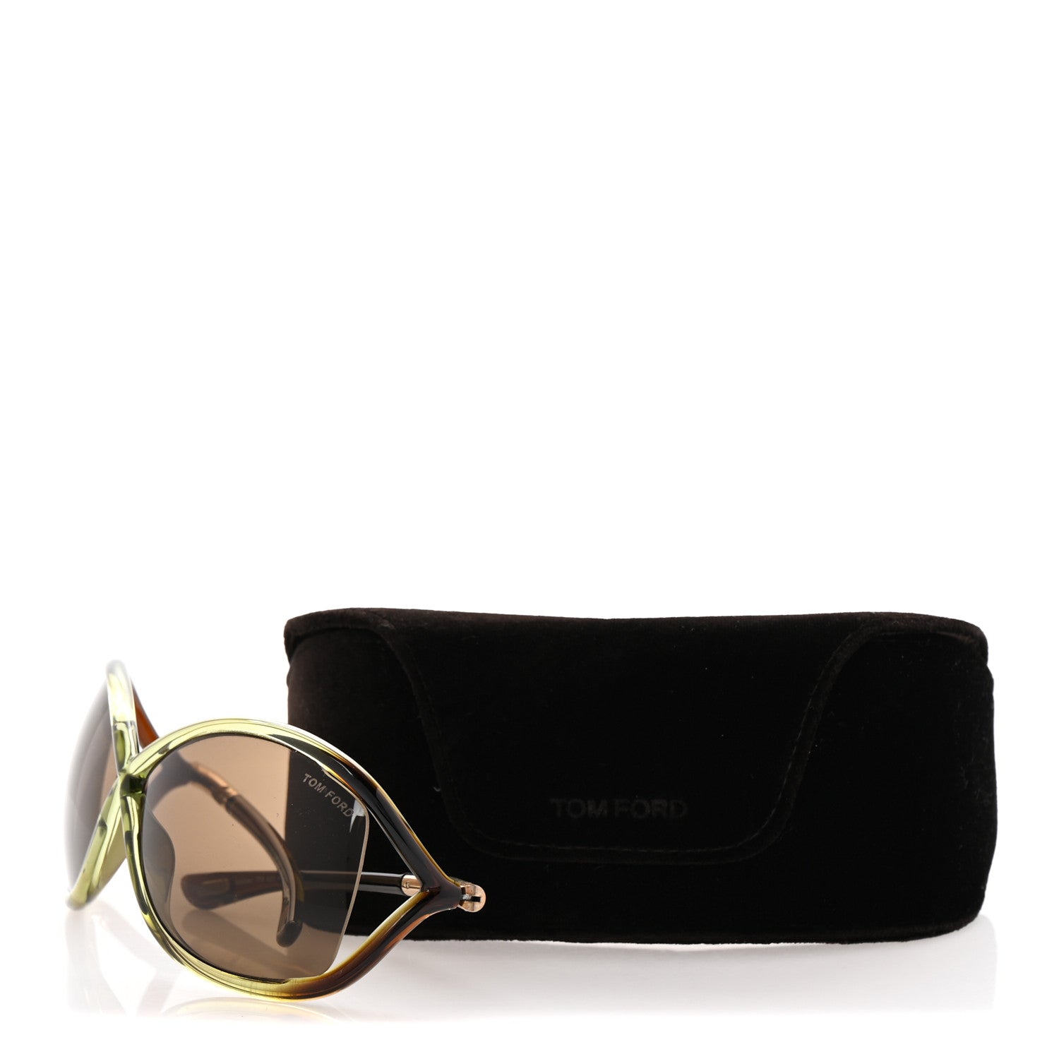 Tom Ford Acetate Whitney Crossover Sunglasses TF9 Green 9 of 9