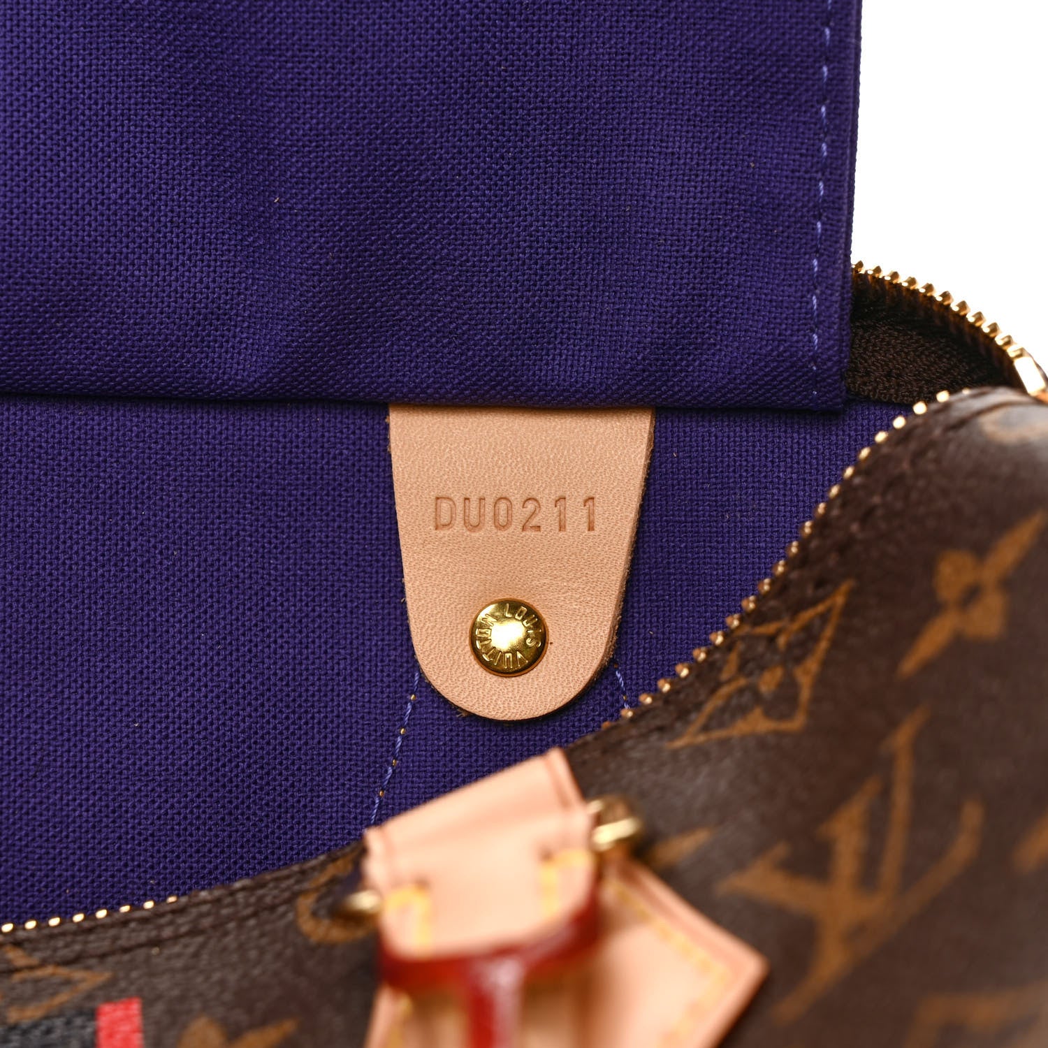 Louis Vuitton Monogram My LV Heritage Speedy 25 Black Red 7 of 10