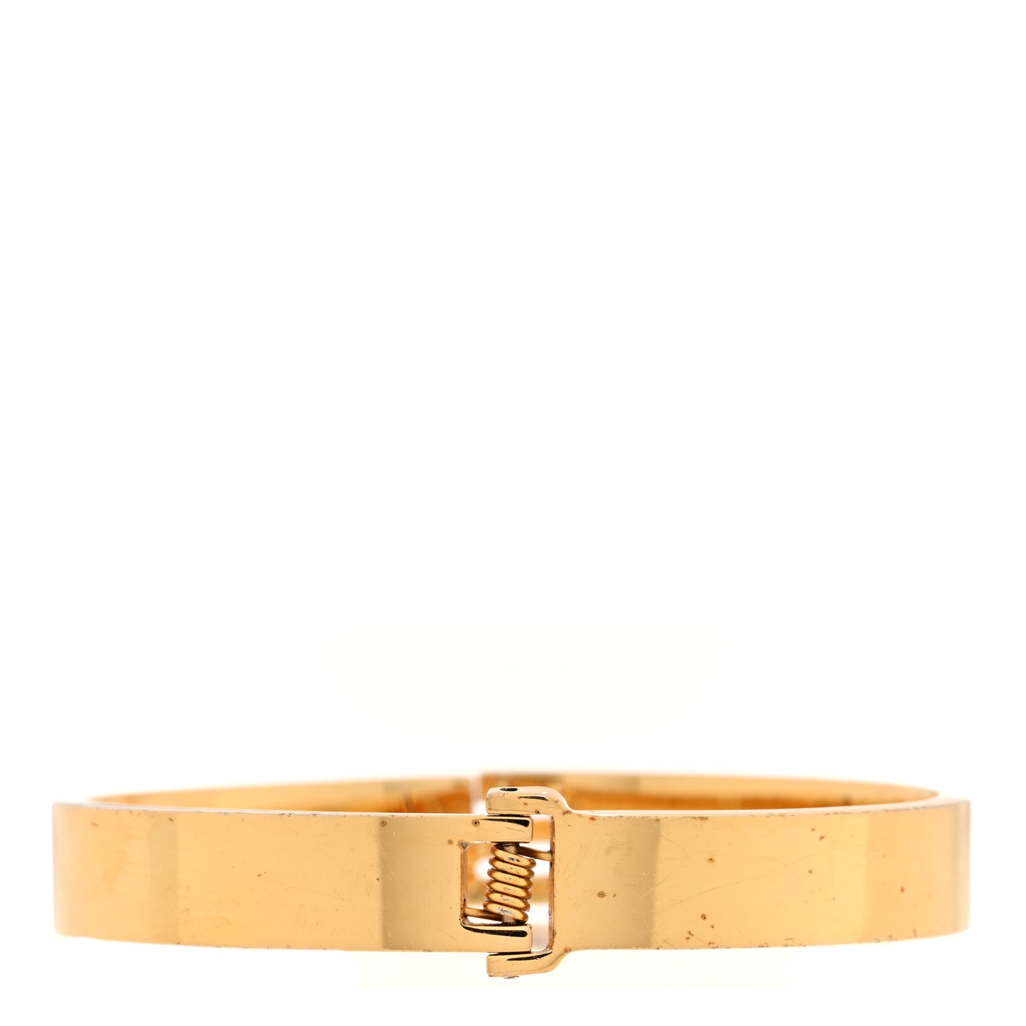 Brass Crystal FF Bracelet Gold