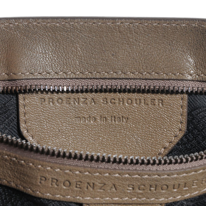 Proenza Schouler Lambskin PS1 Large Satchel Smoke 8 of 11
