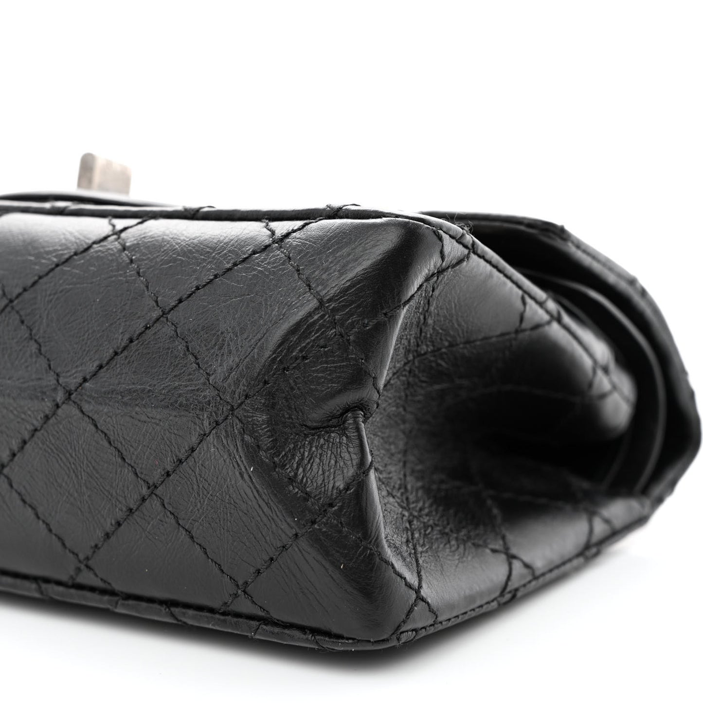 Aged Calfskin Lucky Charms 2.55 Reissue 224 Flap Black