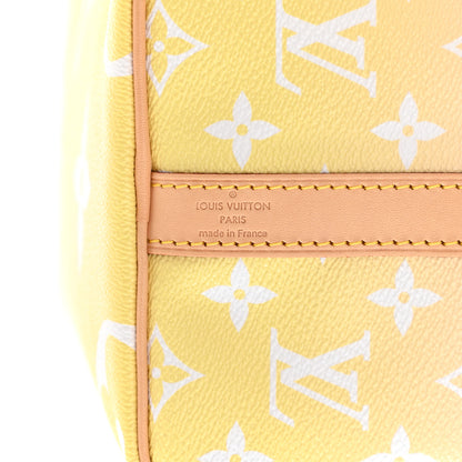 Louis Vuitton Monogram Giant By The Pool Speedy Bandouliere 25 Light Pink 7 of 11