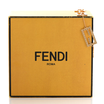 Fendi Metal Baguette Link Bracelet Gold 5 of 5