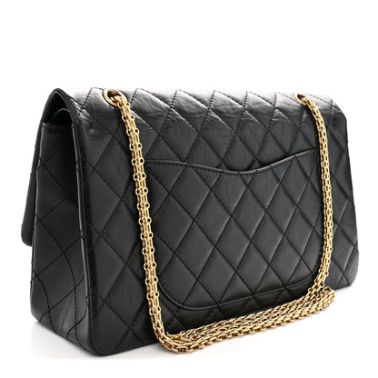 Chanel Aged Calfskin Quilted 2.55 Reissue 227 Flap Black 3 of 10