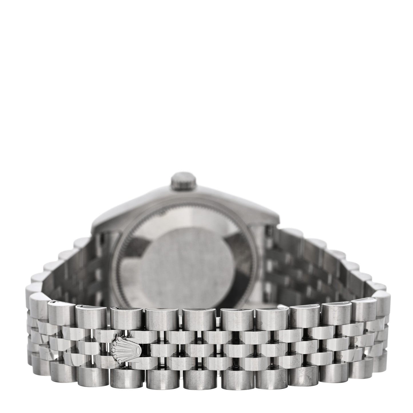 Stainless Steel 18K White Gold 31mm Oyster Perpetual Datejust Watch Silver Roman 178274
