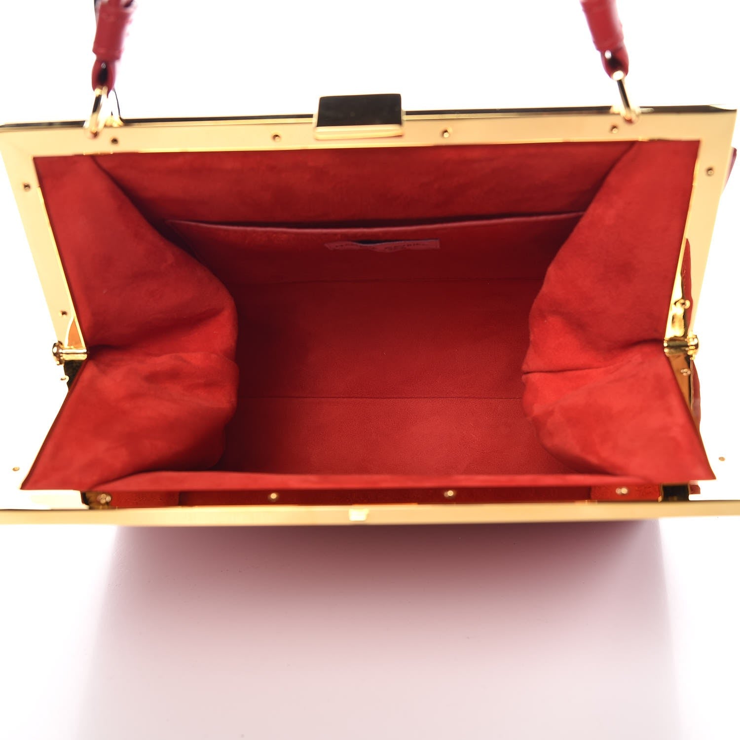Mansur Gavriel Vegetable Tanned Calfskin Elegant Bag Flamma 5 of 7