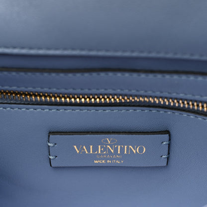 Valentino Garavani Nappa Medium Roman Stud Shoulder Bag Niagara 6 of 8