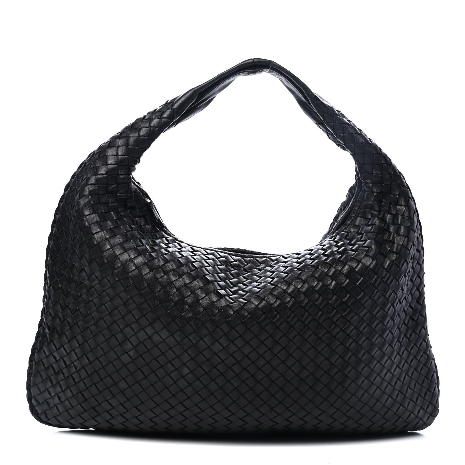 Bottega Veneta Nappa Intrecciato Large Veneta Hobo Black 1 of 4
