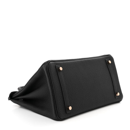 Hermes Togo Birkin 30 Black 4 of 11