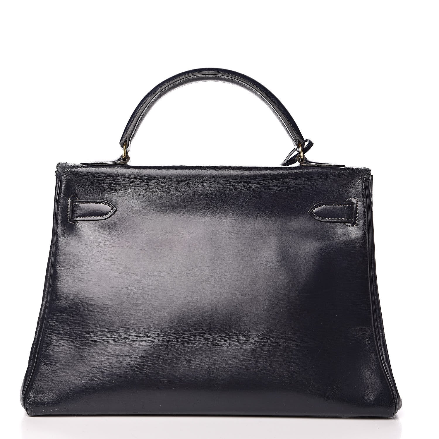 Hermes Box Kelly Retourne 32 Bleu Marine 4 of 33