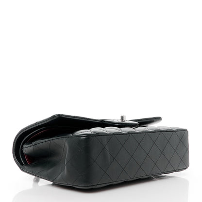 Chanel Lambskin Quilted Medium Double Flap Black 5 of 12