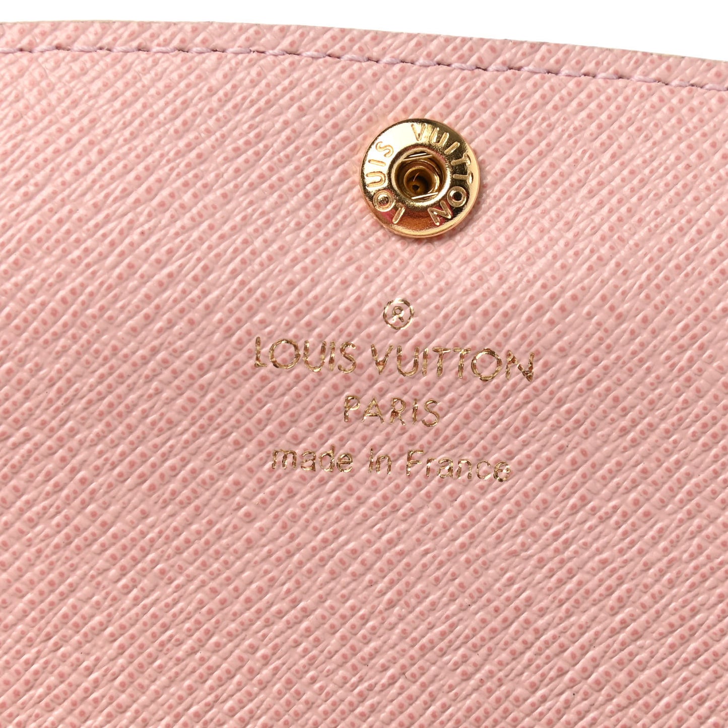 Damier Azur Emilie Wallet Rose Ballerine
