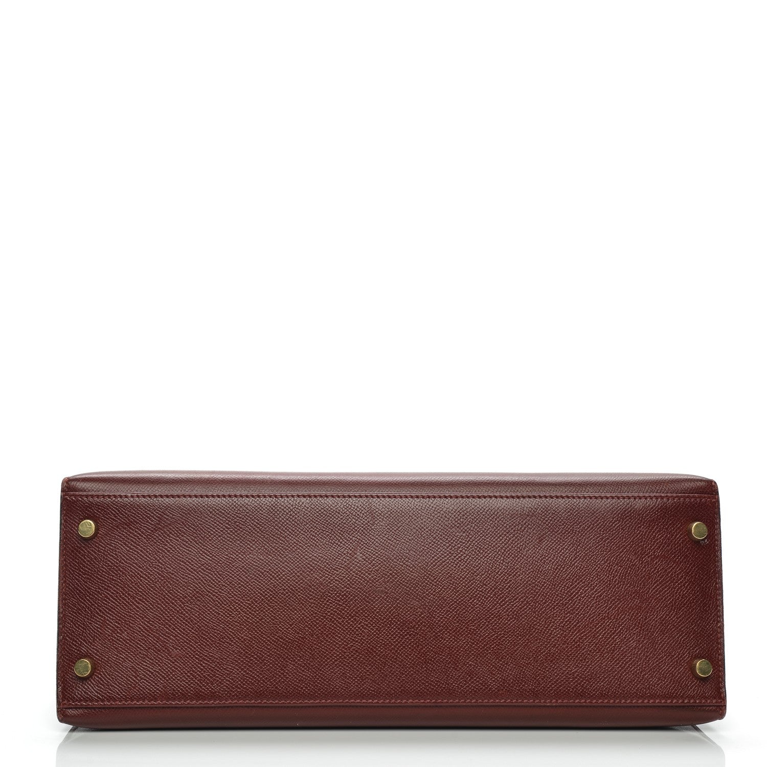 Hermes Courchevel Kelly Sellier 35 Rouge H 10 of 27