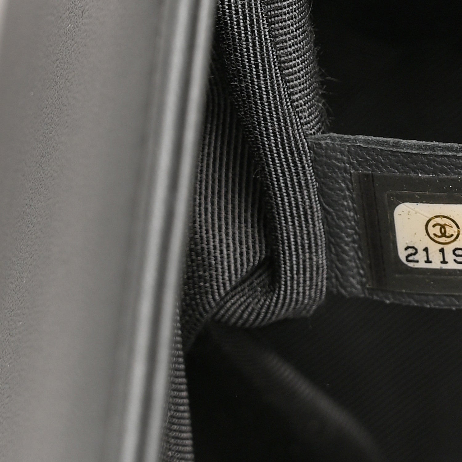 Chanel Lambskin Quilted Medium Boy Flap Dark Grey 5 of 8