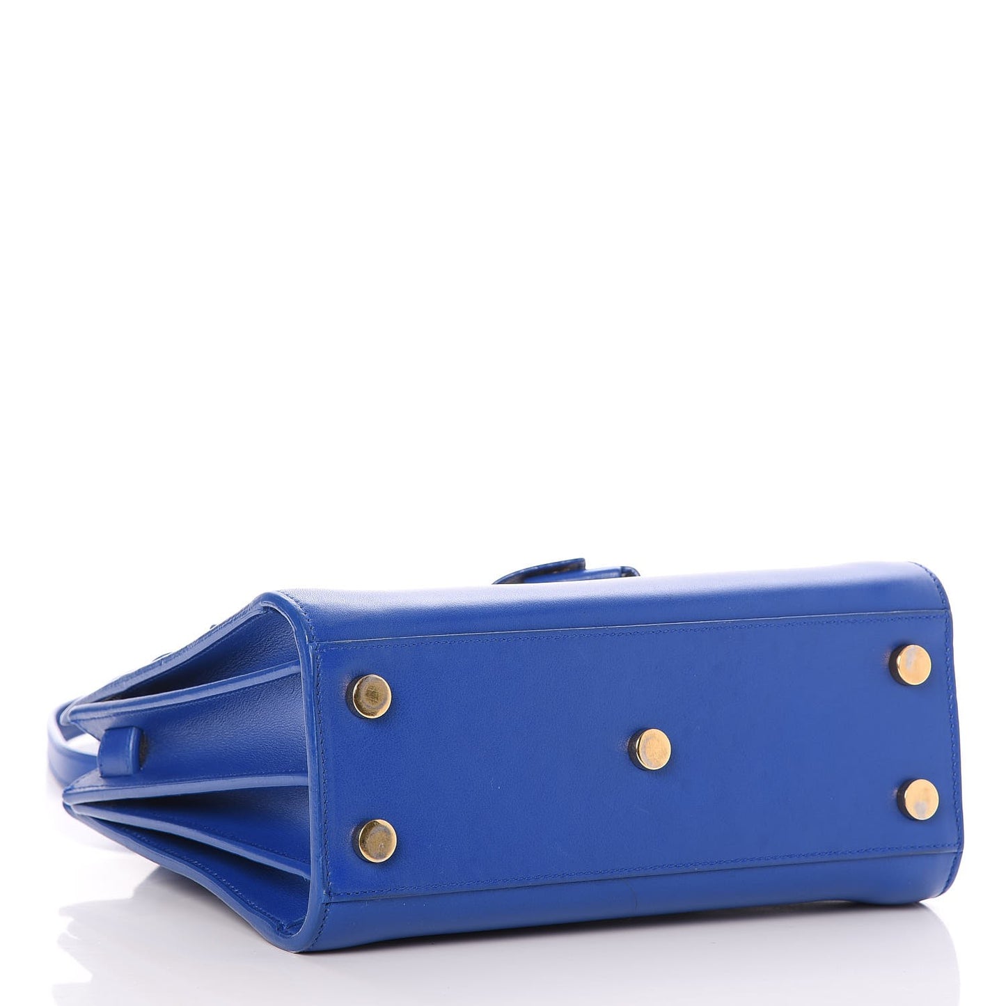 Calfskin Nano Sac De Jour Royal Blue