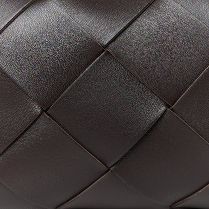 Bottega Veneta Lambskin Maxi Intrecciato Small Cassette Camera Bag Fondant 7 of 9