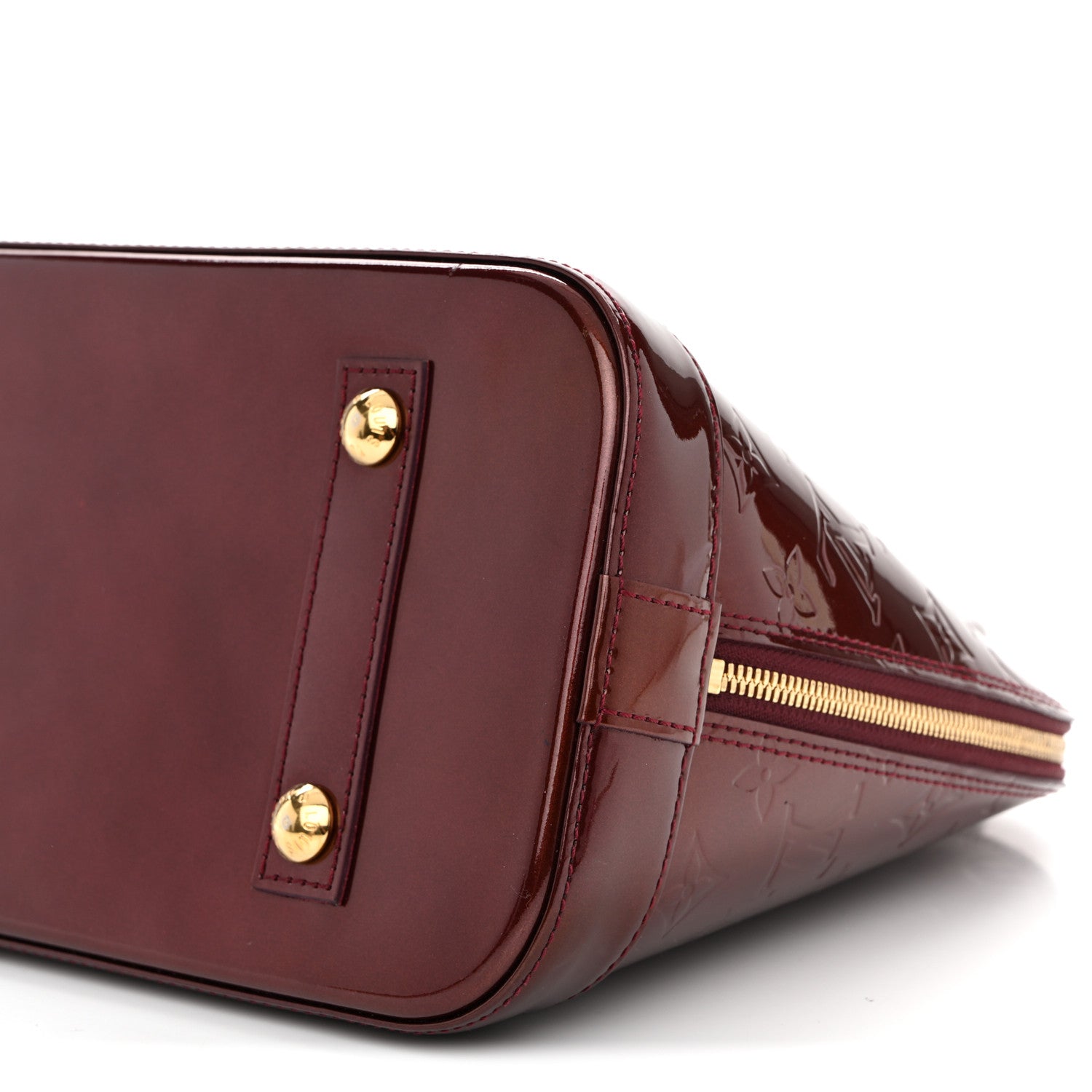 Louis Vuitton Vernis Alma PM Rouge Fauviste 9 of 10