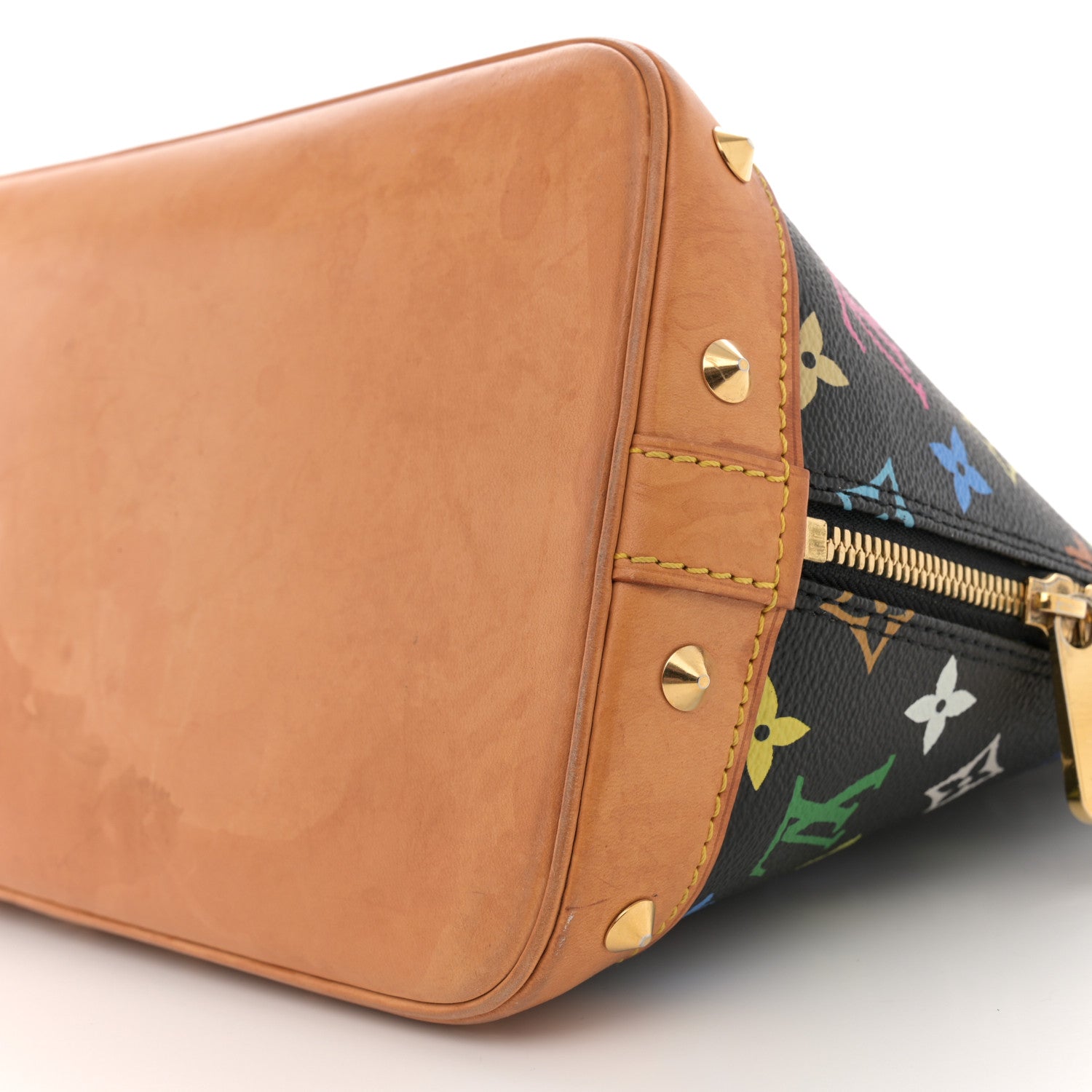 Louis Vuitton Monogram Multicolor Alma Black 9 of 14