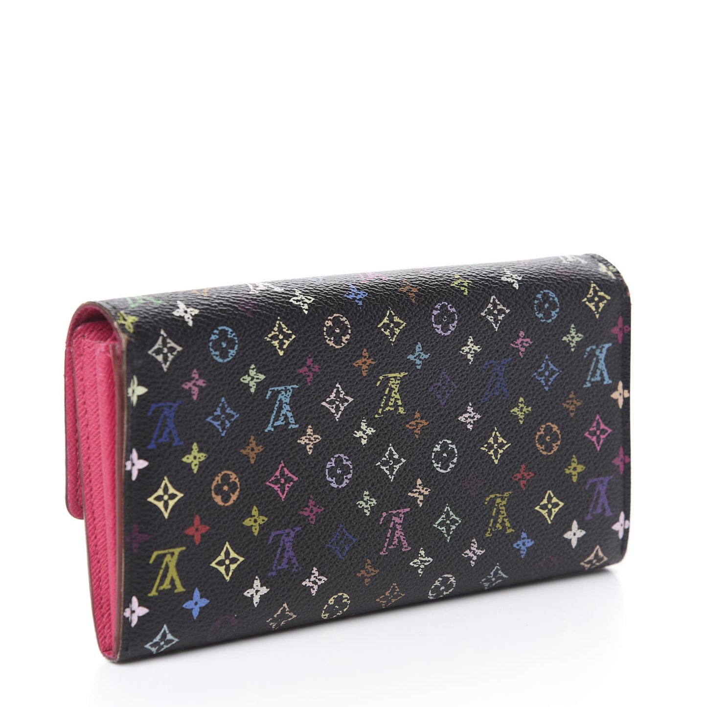 Monogram Multicolor Sarah Wallet Black Grenade