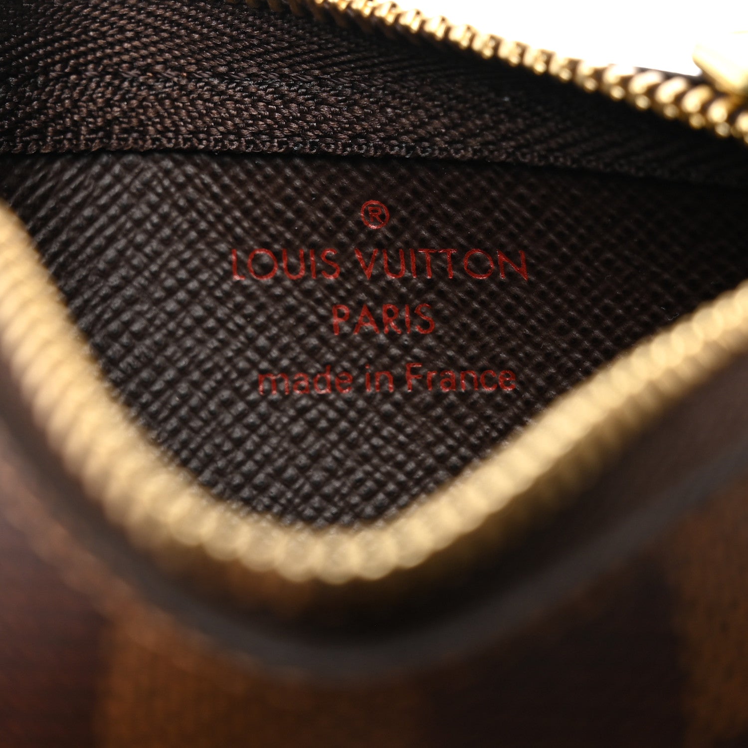 Louis Vuitton LOUIS VUITTON Damier Ebene Key Pouch 6 of 7