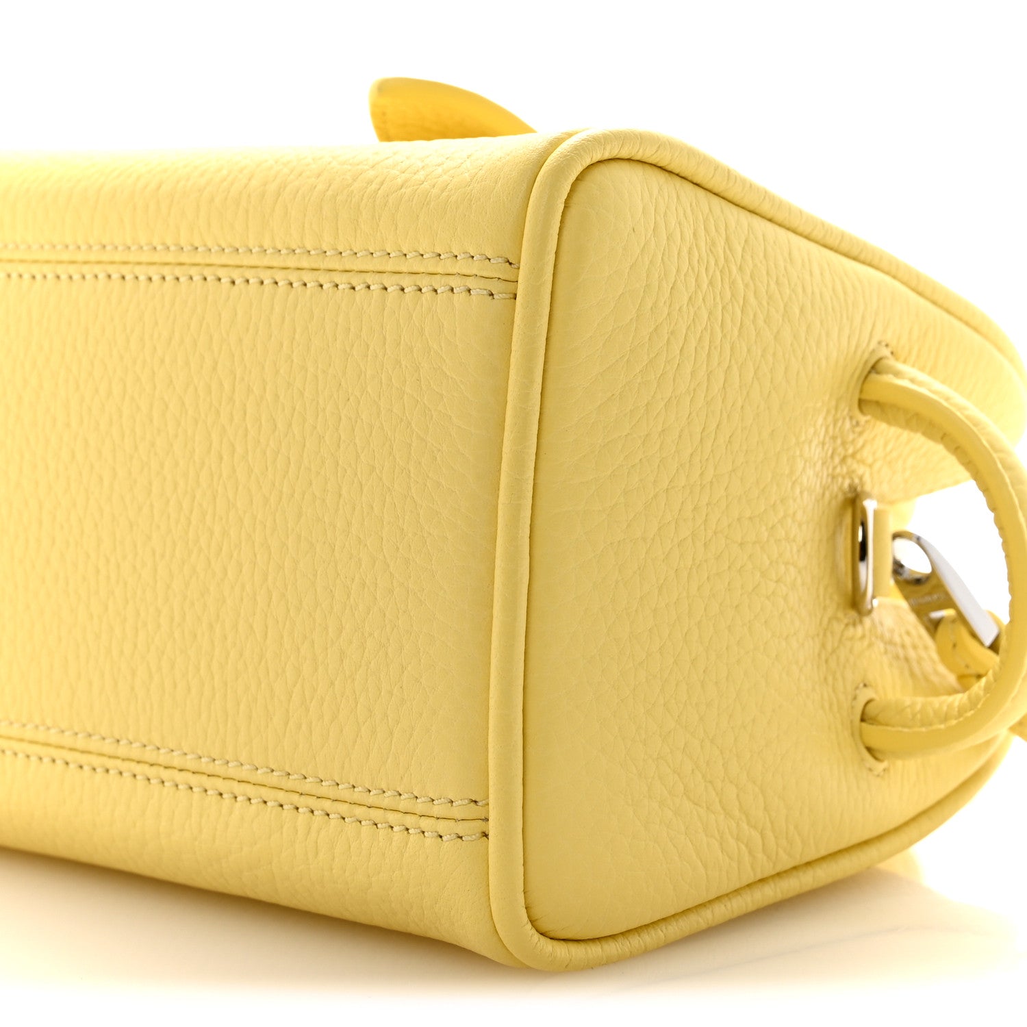 Jacquemus Grained Calfskin Le Petit Turismo Light Yellow 9 of 10