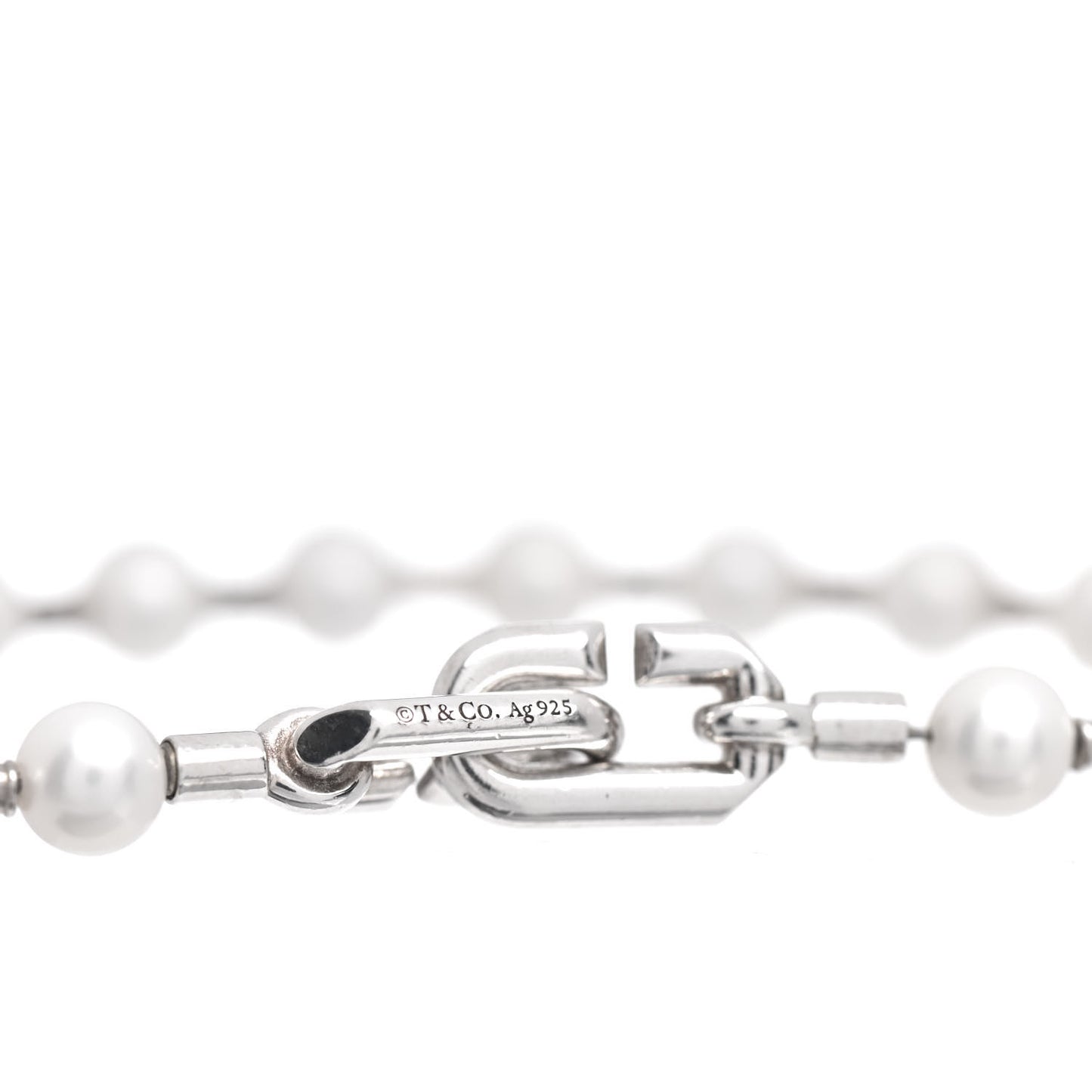 Sterling Silver Pearl 7-8mm HardWear Bracelet